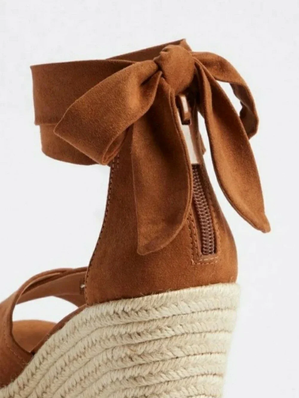 Torrid Lace-Up Espadrille Wedges